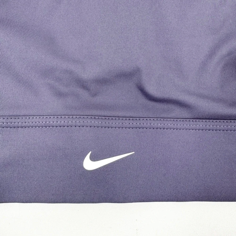 Nike Swoosh Medium Support Sports Bra Purple Racerback CZ4496-573 XS‎